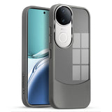 FusionEdge Leather & Acrylic Mobile Back Case for Vivo V50E