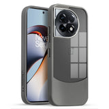 FusionEdge Leather & Acrylic Mobile Back Case for Oneplus 11R