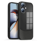 FusionEdge Leather & Acrylic Mobile Back Case for Oneplus CE3 Lite