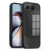 FusionEdge Leather & Acrylic Mobile Back Case for Oneplus NORD 4
