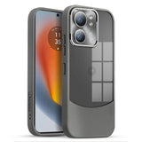 FusionEdge Leather & Acrylic Mobile Back Case for Moto Edge 40