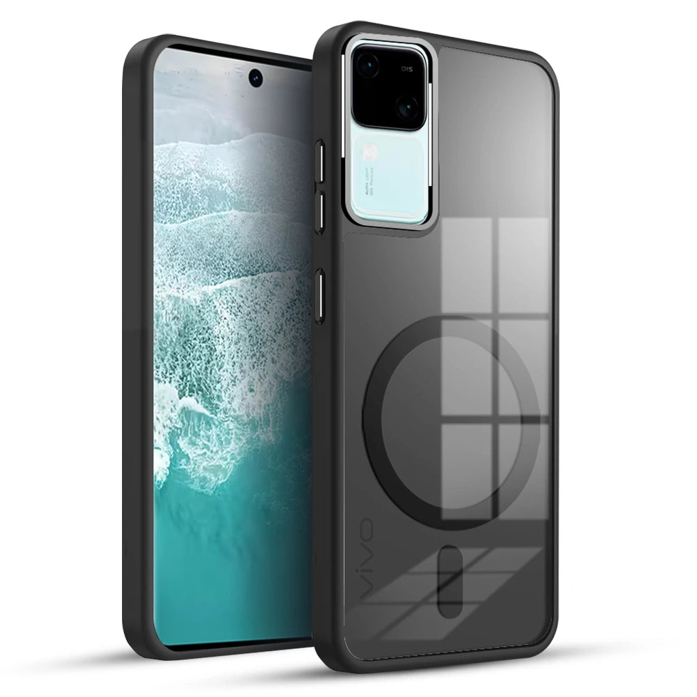 Karwan Hylucent AeroMag MagSafe Case For Vivo V30 | Durable & Drop-Resistant - Premium Case Cover by Karwan