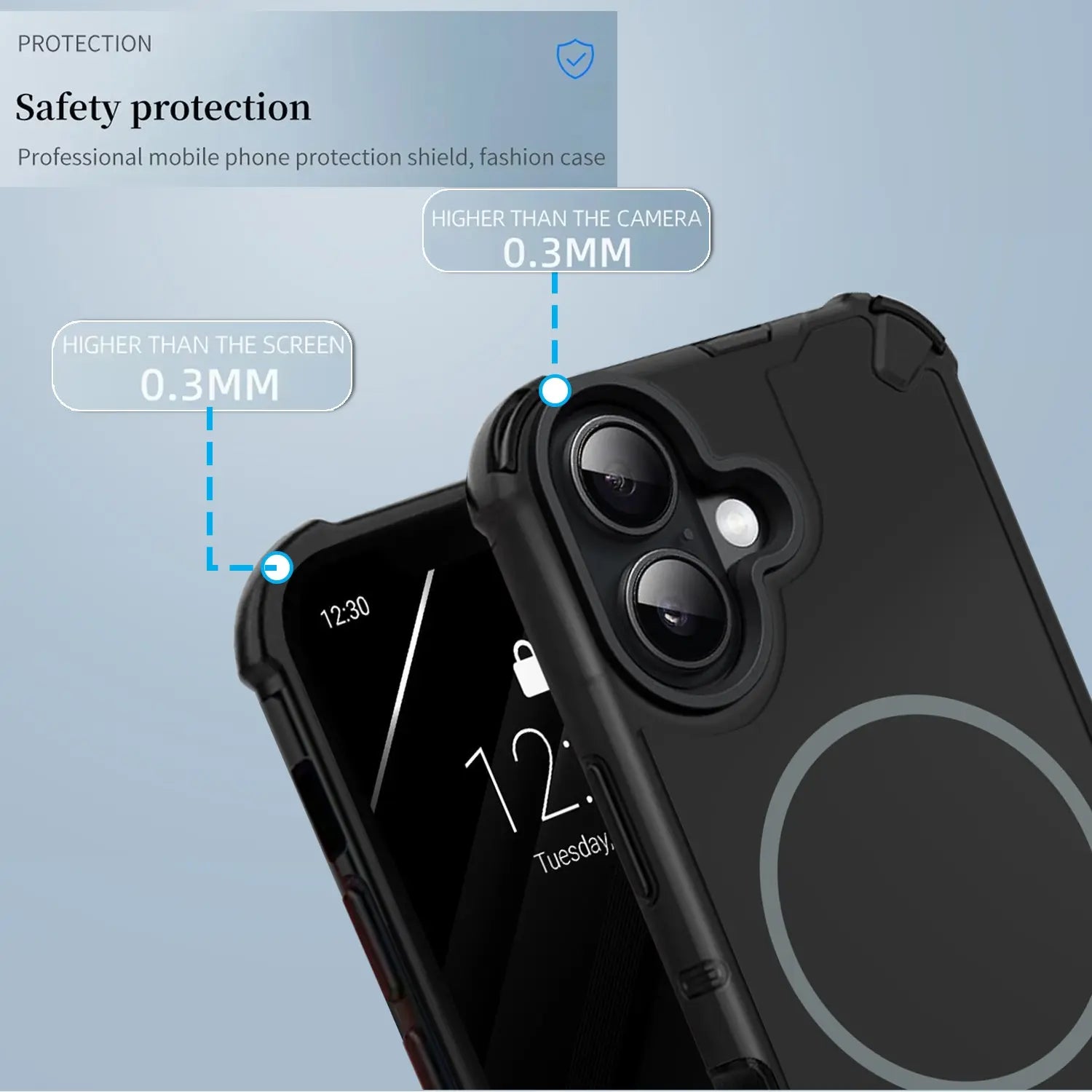 Karwan EdgeGuard MagSafe Case for iPhone 16 Karwan