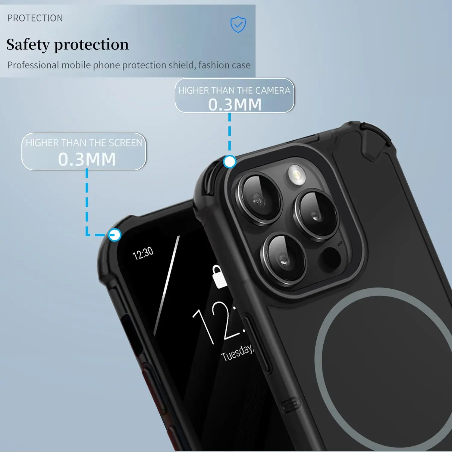 Karwan EdgeGuard MagSafe Case for iPhone 14 Pro Karwan