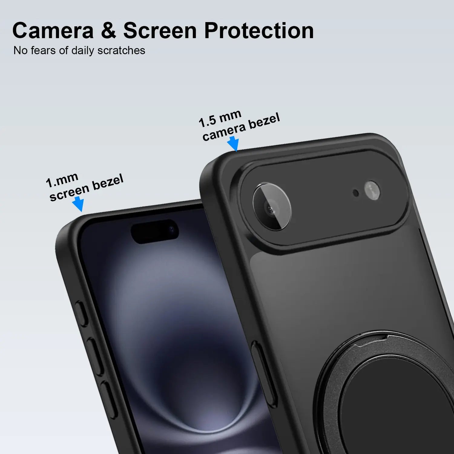 Karwan GhostRing MagSafe Rotating Ring Stand Case For iPhone 17 Air Karwan