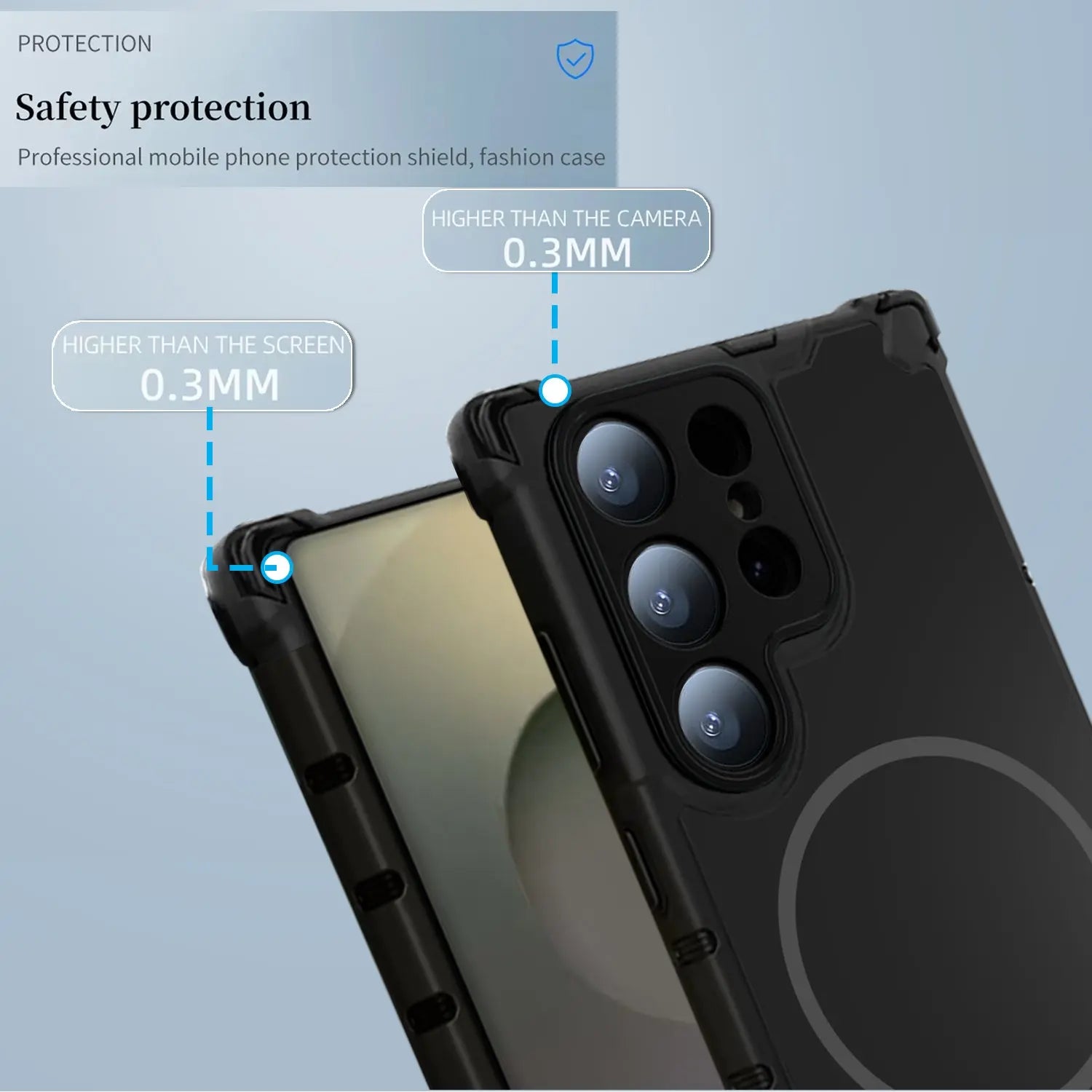 Karwan EdgeGuard MagSafe Case for Samsung S23 Ultra Karwan