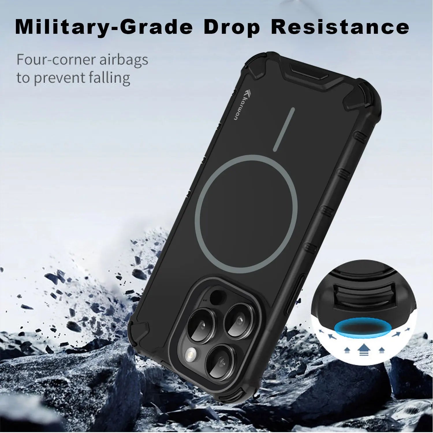 Karwan EdgeGuard MagSafe Case for iPhone 14 Pro Karwan