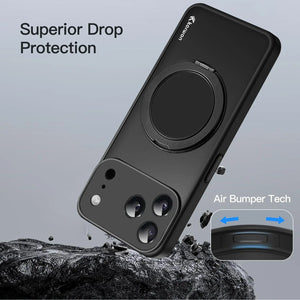 Karwan GhostRing MagSafe Rotating Ring Stand Case For iPhone 17 Pro Max Karwan