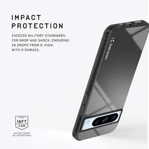 Hybrid Poppy Polycarbonate Mobile Back Case For Google Pixel 8 Pro