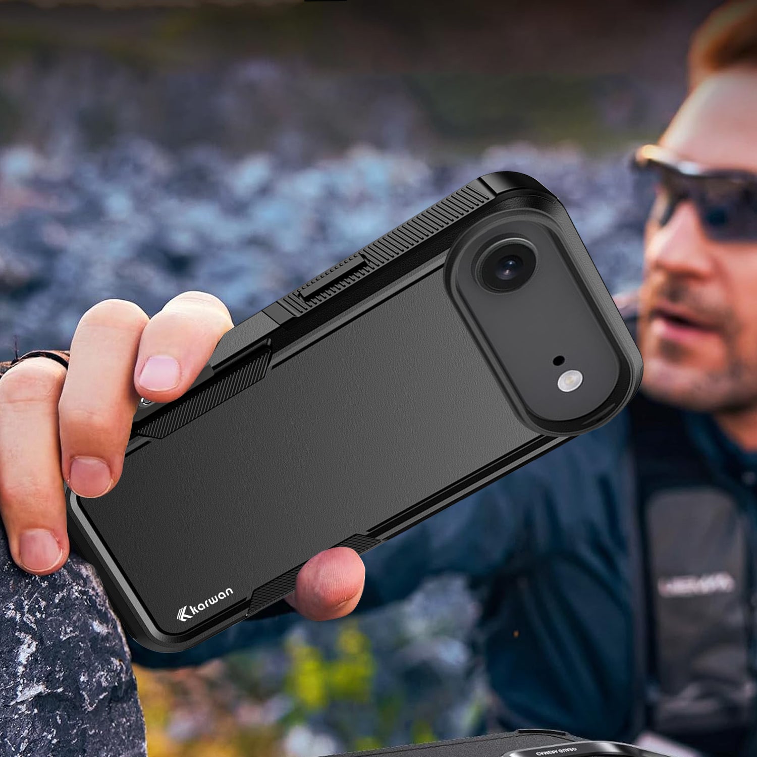 Karwan Immortal Dual Layer For iPhone 17 Air Rugged Back Case Karwan