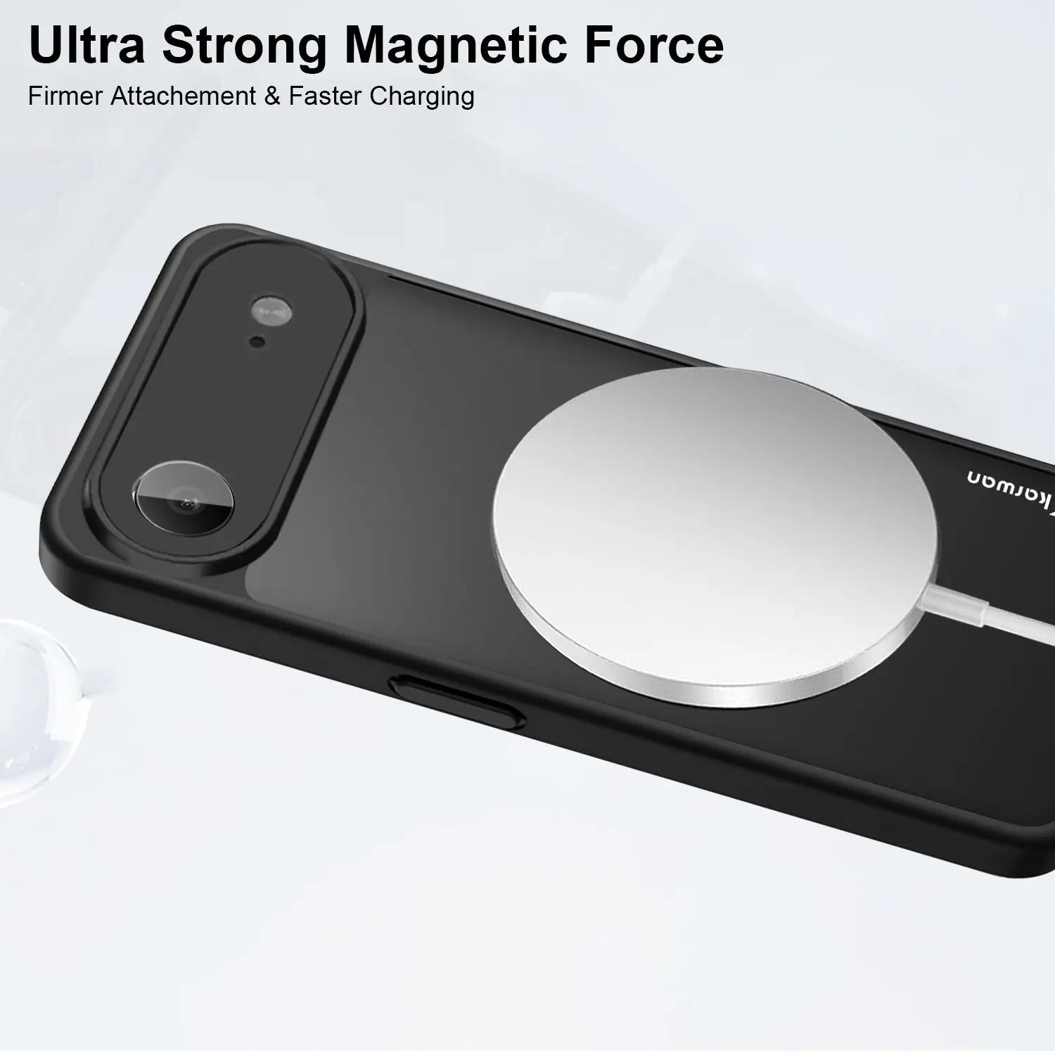 Karwan GhostRing MagSafe Rotating Ring Stand Case For iPhone 17 Air Karwan