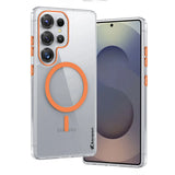 Karwan Magnetic Clear Case for Samsung Galaxy S25 Ultra – Anti-Yellowing MagSafe Cover