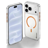 Karwan Magnetic Clear Case for iPhone 17 Pro Max – Anti-Yellowing MagSafe Cover