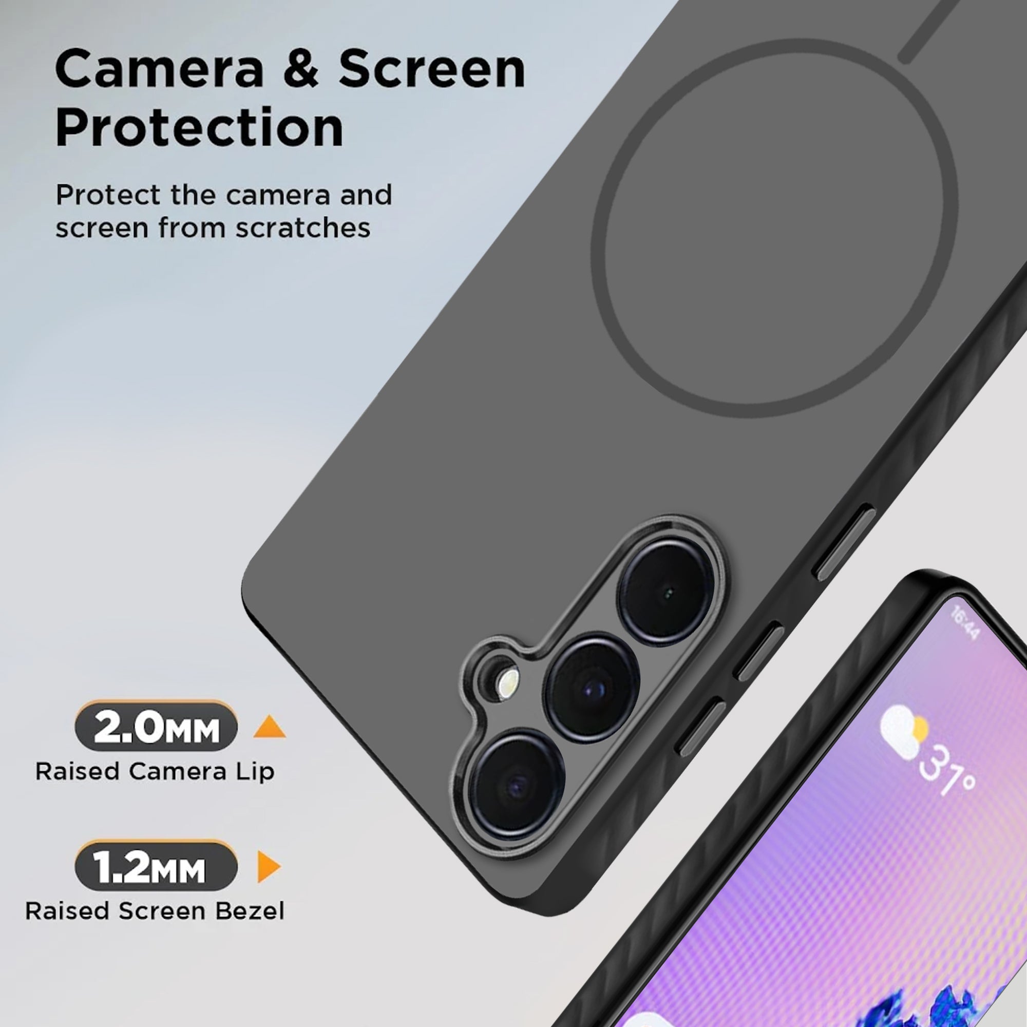 Karwan Matte MagEaze Samsung A55 India - Slim Matte Protective Back Cover ₹499 Buy Online