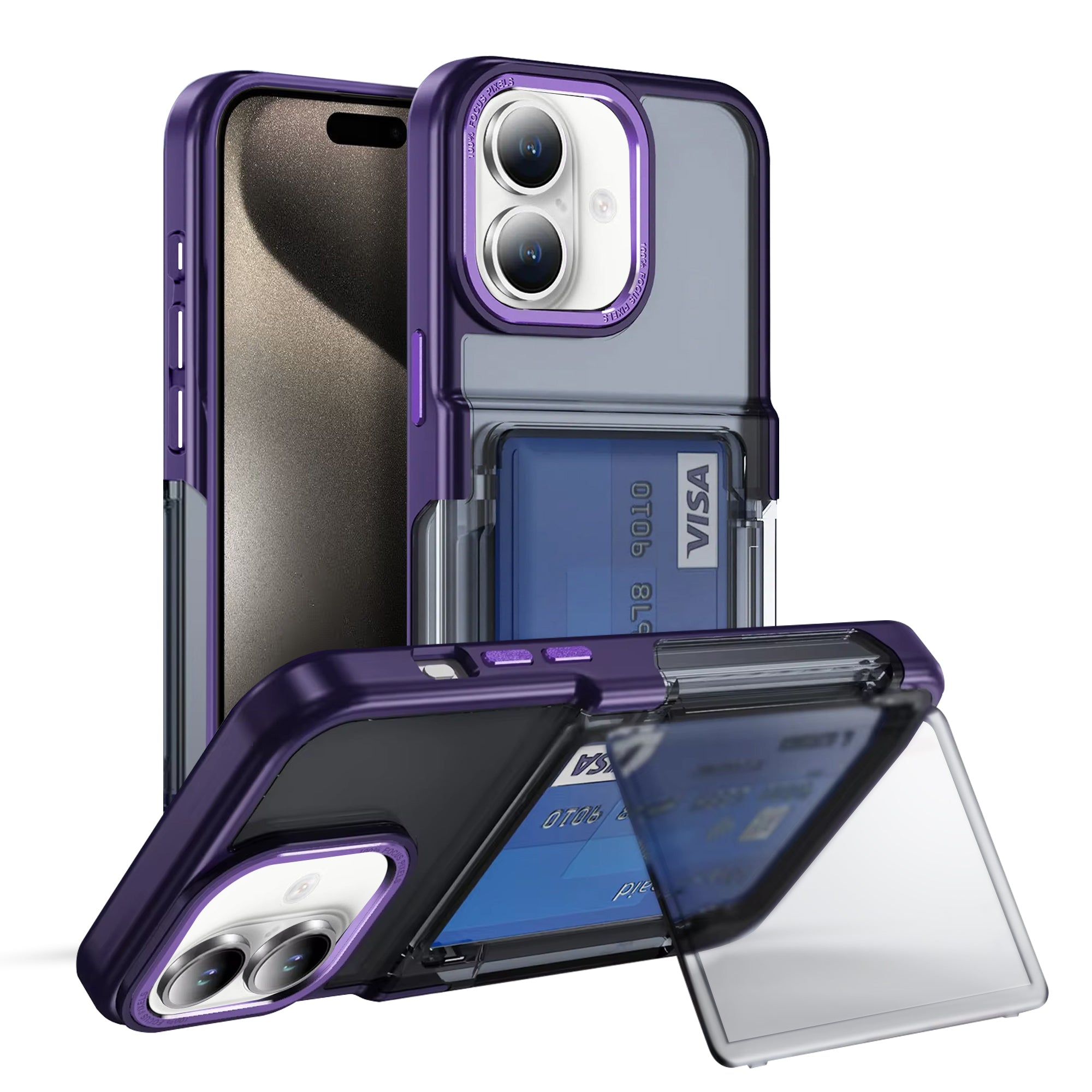 Karwan SnapCard Case For iPhone 16 Plus