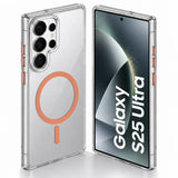 Karwan Magnetic Clear Case for Samsung Galaxy S25 Ultra – Anti-Yellowing MagSafe Cover