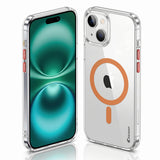 Karwan Magnetic Clear Case for iPhone 14 – Anti-Yellowing MagSafe Cover