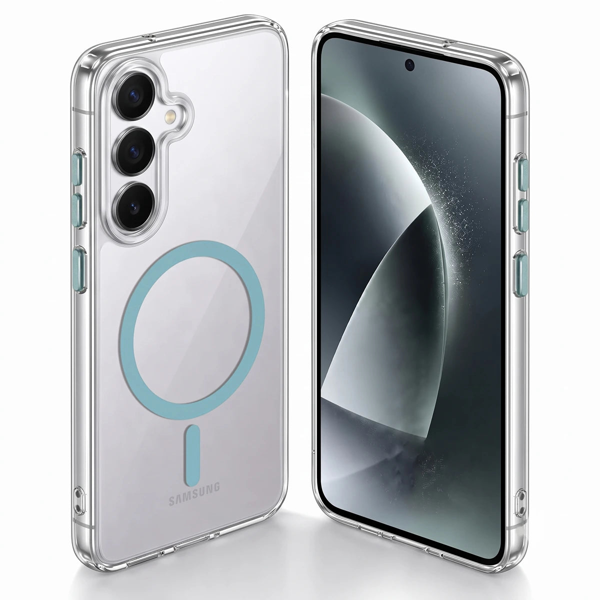 Karwan Magnetic Clear Case for Samsung Galaxy S24 Plus – Anti-Yellowing MagSafe Cover