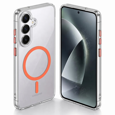 Karwan Magnetic Clear Case for Samsung Galaxy S25 Plus – Anti-Yellowing MagSafe Cover