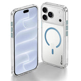 Karwan Magnetic Clear Case for iPhone 17 Pro Max – Anti-Yellowing MagSafe Cover