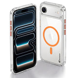 Karwan Magnetic Clear Case for iPhone 17 Air – Anti-Yellowing MagSafe Cover