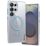 Karwan Magnetic Clear Case for Samsung Galaxy S24 Ultra – Anti-Yellowing MagSafe Cover