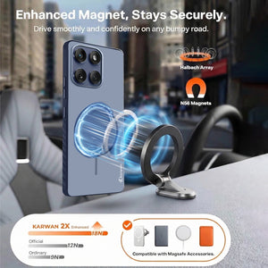 Karwan Matte MagEaze Case for Moto 60 Fusion - Karwan