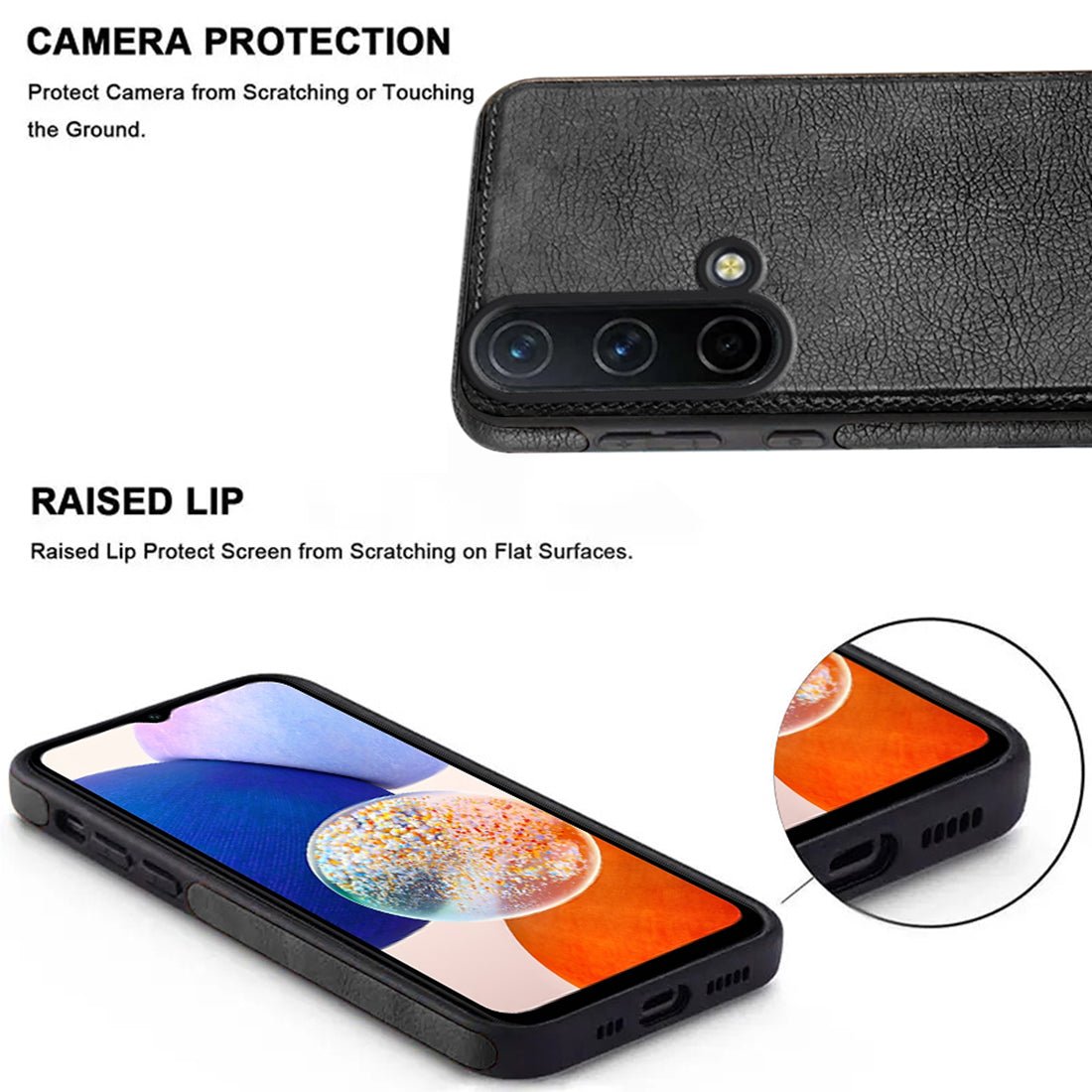 Pu Leather Back Cover for Oneplus Nord CE