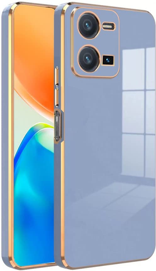 Premium 6D Chrome Back  Case  for Vivo Y35 |Slim & Stylish Case with Raised Lips & Camera Protection