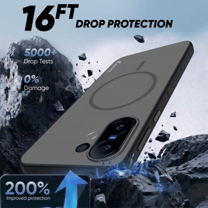 Karwan Matte MagEaze Vivo X200FE Case - Anti-Fingerprint Raised Bezels Drop Protection India