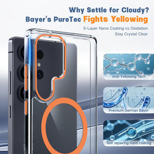 Karwan Magnetic Clear Case for samsung s24 - Karwan