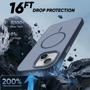Karwan Matte MagEaze iPhone 15 MagSafe Case - Drop Protection Dynamic Island Cutout India