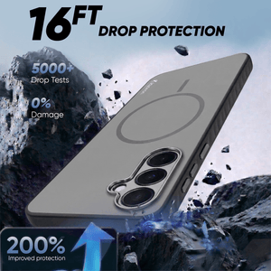 Karwan MagEaze Samsung A35 Slim Case - Fingerprint Sensor Cutout Wireless Charging India