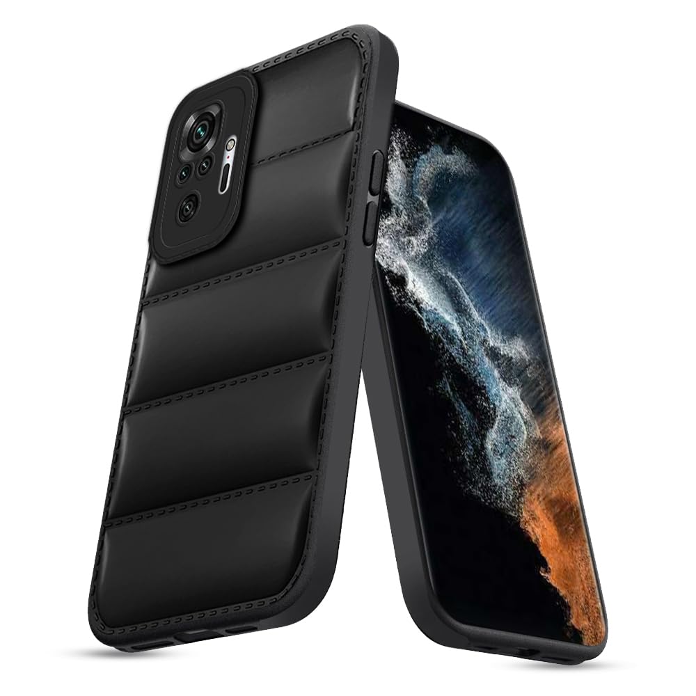 Karwan Air Puffer Back Cover For Redmi Note 10 Pro