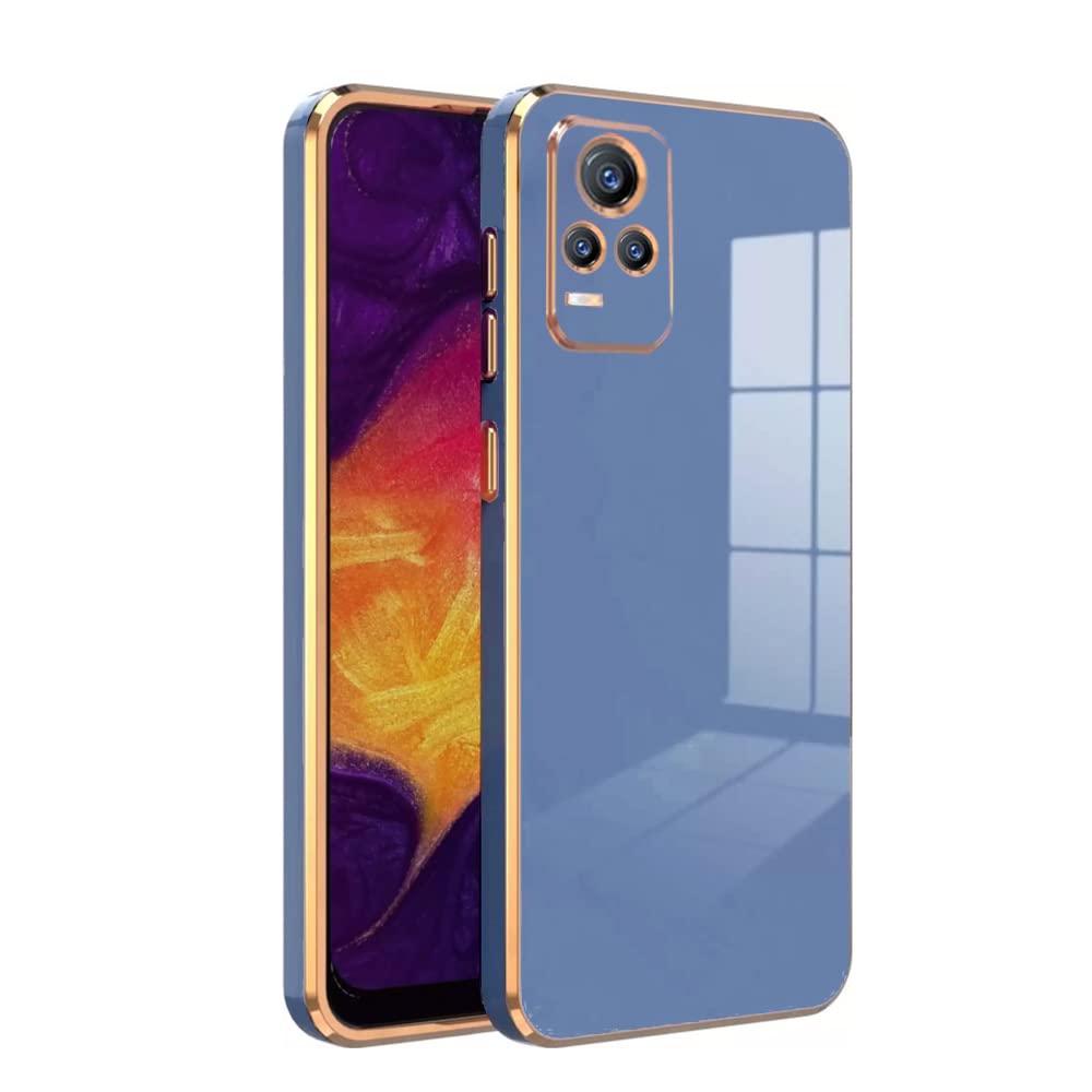 Premium 6D Chrome Back  Case  for Vivo V20 4G |Slim & Stylish Case with Raised Lips & Camera Protection