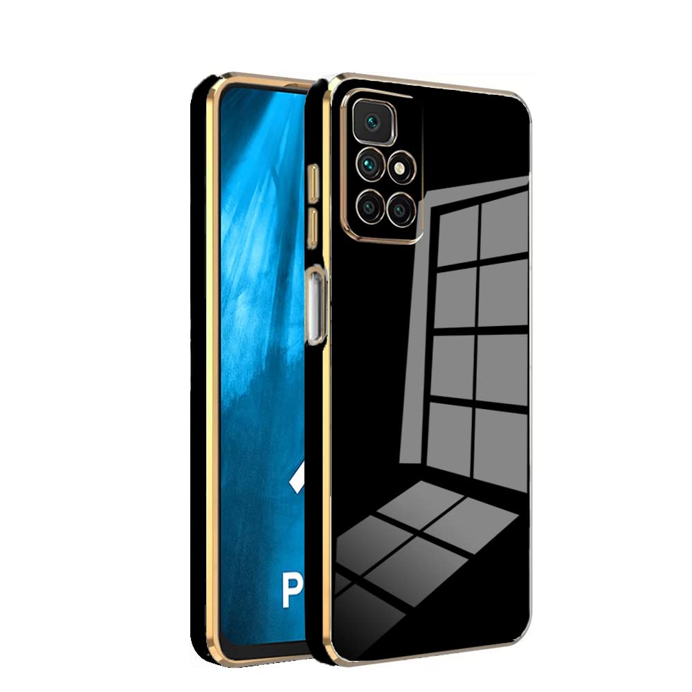 Premium 6D Chrome Back  Case  for Mi 10 PRIME |Slim & Stylish Case with Raised Lips & Camera Protection