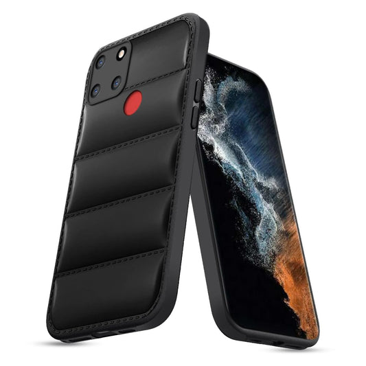 Karwan Air Puffer Back Cover For Realme C12 ,Redmi C25