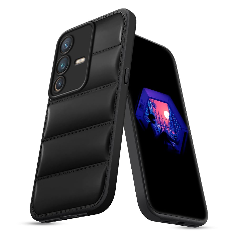 Karwan Air Puffer Back Cover For Vivo V23