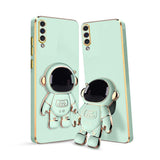 3D Astronaut Case for Folding Stand Back Case For Samsung A50 | SOFT TPU Electropated Stand