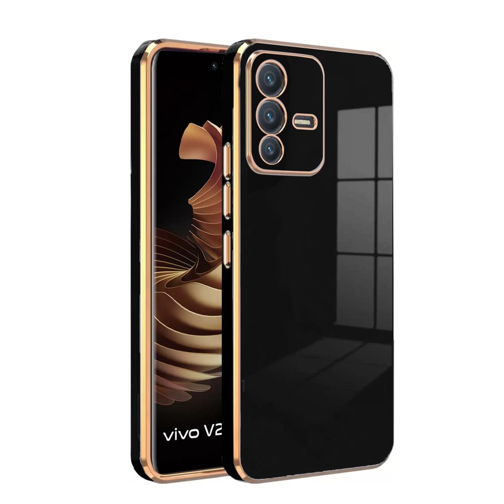 Premium 6D Chrome Back  Case  for Vivo S12 |Slim & Stylish Case with Raised Lips & Camera Protection