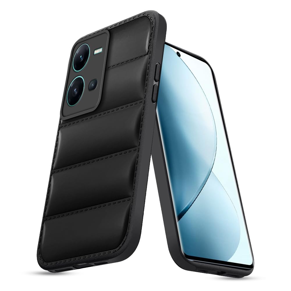 Karwan Air Puffer Back Cover For Vivo v25 - Karwan