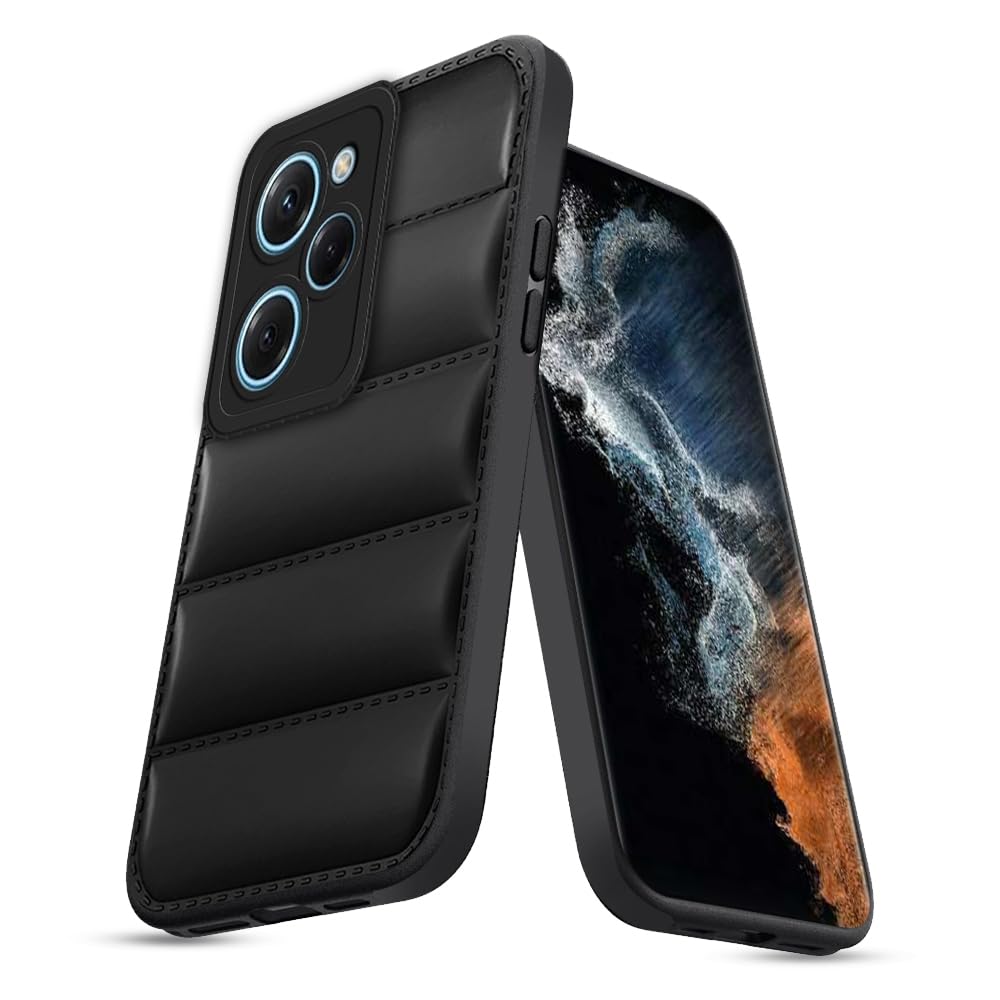 Karwan Air Puffer Back Cover For Poco X5 Pro 5G