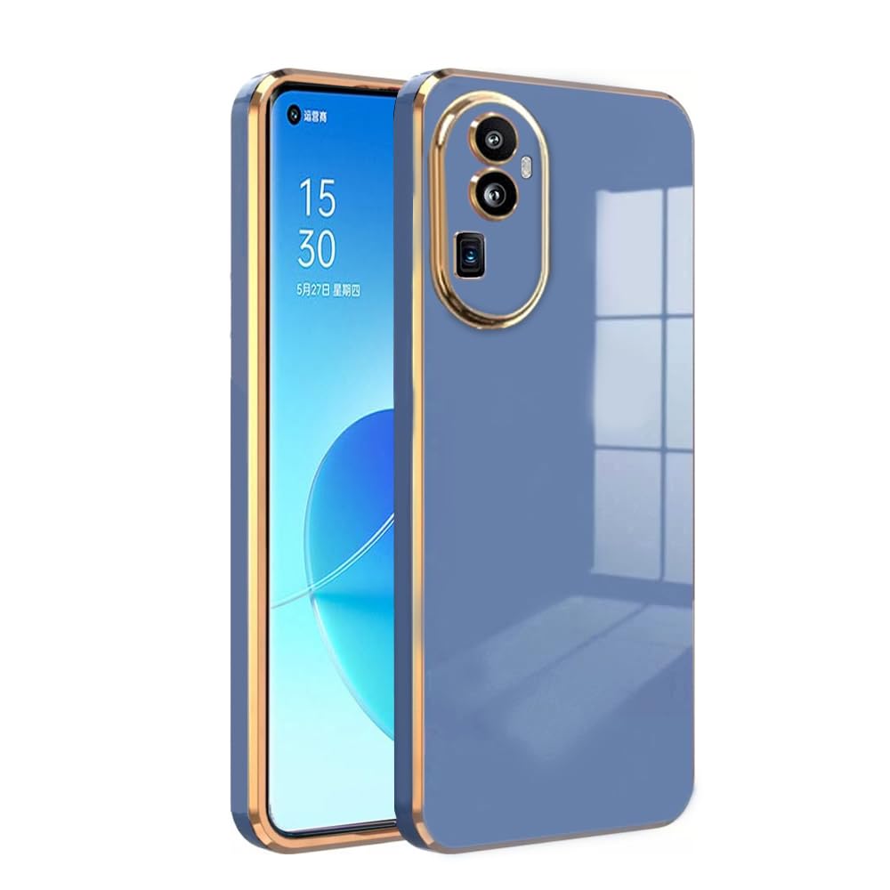 Premium 6D Chrome Back  Case  for Oppo Reno 10 Pro Plus 5G |Slim & Stylish Case with Raised Lips & Camera Protection