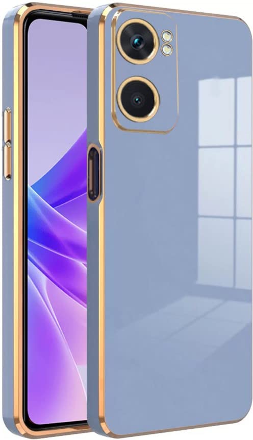 Premium 6D Chrome Back  Case  for Oppo K10 5G |Slim & Stylish Case with Raised Lips & Camera Protection