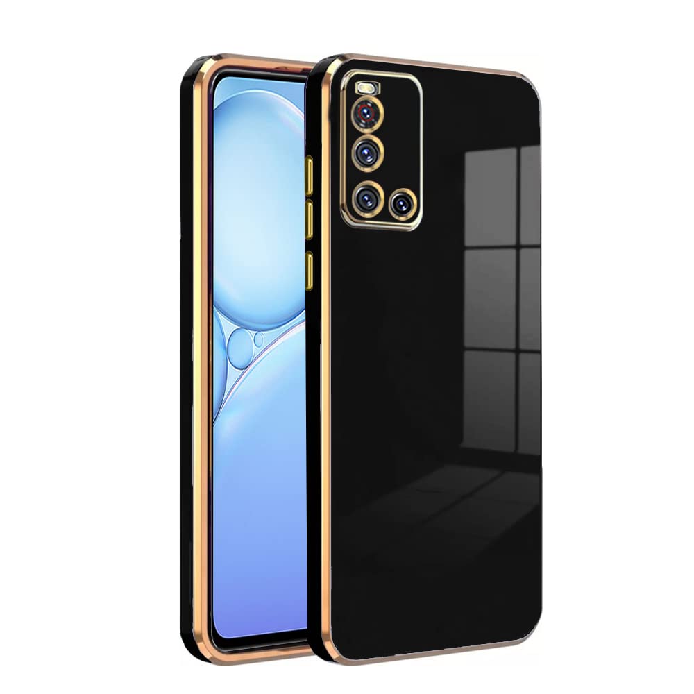 Premium 6D Chrome Back  Case For Vivo V19 |Slim & Stylish Case with Raised Lips & Camera Protection