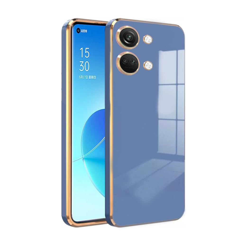 Premium 6D Chrome Back  Case  for OnePlus Nord 3 5G |Slim & Stylish Case with Raised Lips & Camera Protection