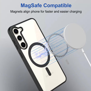 Magsafe Shockproof Mobile Cover For Samsung 22 Plus