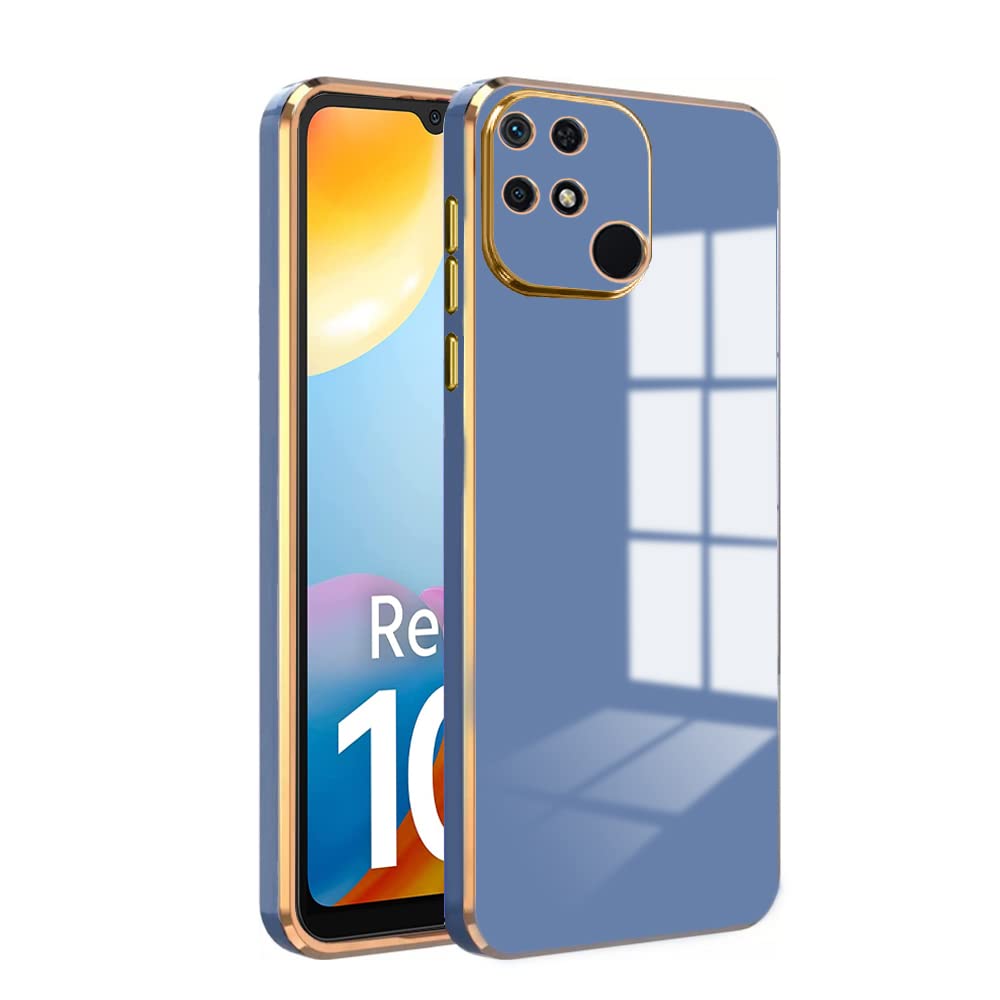 Premium 6D Chrome Back  Case  for Redmi 9 Power |Slim & Stylish Case with Raised Lips & Camera Protection