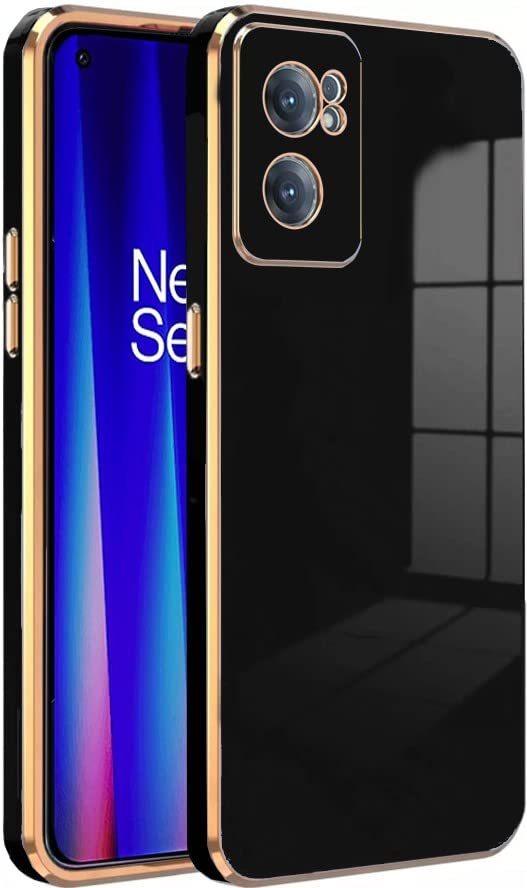 Premium 6D Chrome Back  Case  for OnePlus Nord CE 2 5G |Slim & Stylish Case with Raised Lips & Camera Protection