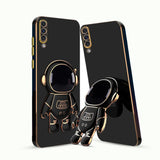 3D Astronaut Case for Folding Stand Back Case For Samsung A50 | SOFT TPU Electropated Stand